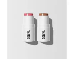 MAKEUP BY MARIO - Sculpt & Pop On-The-Go - Mini Contour & Blush Stick Set - Medium + Pale Petal