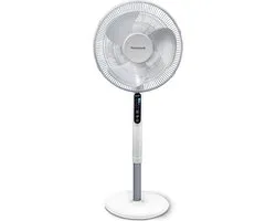 Advanced QuietSet kantelende statiefventilator (5 snelheden timerfunctie oscillatie van 70° hoogteverstelling afstandsbediening gebruiksvriendelijk) met Honeywell