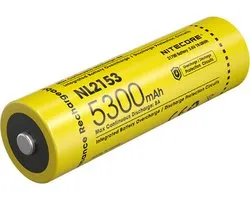 Nitecore NL2153 Oplaadbare 21700 Li-Ion batterij 5300mAh