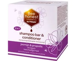 Bee Honest Shampoobar & Conditioner Jasmijn & Propolis 80 gr