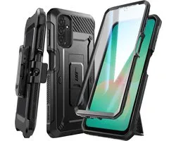 Étui Supcase, coque intégrale avec support intégré, compatible avec la série Samsung Galaxy A26 Unicorn Beetle Pro , Zwart