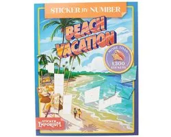 Sticker Emporium- Sticker by Number Beach Vacation
