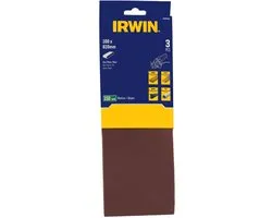Irwin schuurband 100 x 610 mm K150 voor Makita, 3 stuks