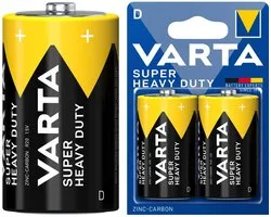 Varta D Mono Superlife batterij - 2 stuks