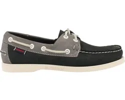 Sebago Boat Shoe Homme Spinnaker Navy / grey Men Dockside - Blauw | 42