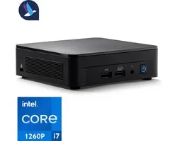 Asus Mini PC Intel NUC | Intel Core i7-1260P | 32 Go de mémoire DDR4 | SSD 1 To - NVMe | Windows 11 Pro