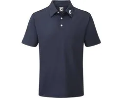Stretch Pique Polo shirt - Navy