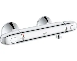 GROHE Grohtherm 1000 New Robinet de douche thermostatique - 15 cm - Avec raccords QuickFix - 34550000