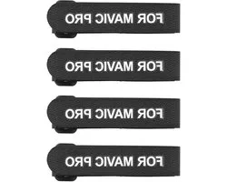 4pcs Propeller Blade Tape Straps Holder - Propeller Protection Blade Holder - Universal Propeller Stabilizers Fastening Strap voor Mavic Air 2/Air 2S/Pro Drone Accessoires (Zwart)