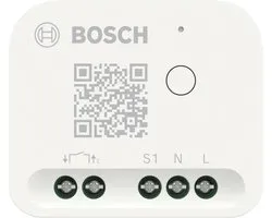 Bosch Smart Home BMCT-RZ Actor, Draadloze repeater, Draadloze schakelactor, Relais met draadloze ontvangst, Multifuncti