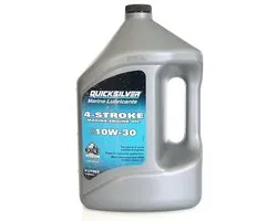 10W30 - 4L fles 4-takt & Diesel Quicksilver Motorolie