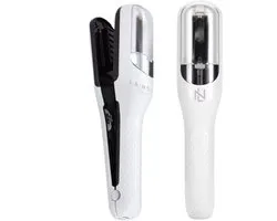 La Nou® Split Ends Trimmer 4 - Split Ender Pro - Split Remover Incl. accessoires - Split Trimmer Voor Gespleten Haarpunten - Split end Remover - Split end Trimmer Vrouwen - Wit