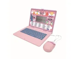 Lexibook - Stitch Angel - Educatieve Laptop 124 Activiteiten (EN/FR)