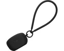 Étui pour écouteurs kwmobile compatible avec Sony WF-1000XM5 - Étui pour écouteurs avec dragonne - Étui pour écouteurs intra-auriculaires - Silicone en noir