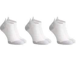 Rogelli 3-pack Hardloopsokken - Sportsokken voor Heren en Dames - Wit - Core