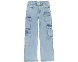 Cars Jeans Bry Cargo Stw/Bl Meisjes Jeans - maat 128