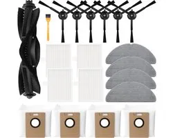 20 stuks vervangende accessoires - geschikt voor Tapo RV30 Max - RV30 Max Plus - RV20 Max - RV20 Max Plus robotstofzuiger