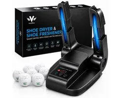 Vestifex® Schoenendroger & Schoenverfrisser – Elektrisch met Ozon, Timer en Droogfunctie – Incl. 10 Geurballen - Schoendroger Tegen Geurtjes en Bacteriën