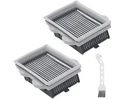 BRENZOOS- Filtervervanging Roborock Dyad A10/A10 Plus - 2 Filters - Reinigingsborstel - Sterkere Zuigkracht - Wasbaar - Duurzaam - Stofzuigerfilter