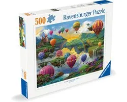 Ravensburger Legpuzzel - Air Balloon Valley - 500 Stukjes