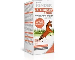 Sirop KINDER B COMPLEX - vitamines - Sirop d'agave bio - Jus de pêche bio - Toutes les vitamines B pour un apport métabolique efficace