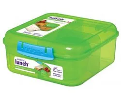 Sistema Bento Box 1.25L met Yoghurtpotje - paars
