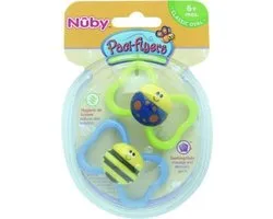 Sucettes Nuby - Paci-Flyers +6 mois 2 pcs