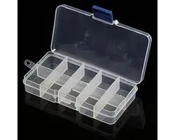 10/15/24 Grid Detachable Jewelry Storage Box Jewelry Craft Organizer Beads Storage Container Adjustable Plastic Storage Bag Earring Sewing Pills Storage Containers