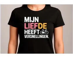 Mon Amour a des Vitesses - T Shirt - Funny - Sarcasm - VrolijkKerstfeest - Noël - Grappig - Sarcasme - Bicicle - Cyclisme - Humor