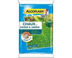 ALGOFLASH Kalk voor gazon en tuin - 10 kg