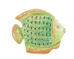 Sfeerlicht in de vorm van een groene vis