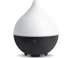 SnelShoppen - Aroma Diffuser 160 ml met 7 Kleurige LED, Ultrasonisch Essentiële Olie Diffuser, BPA Vrij, Automatische Uitschakeling voor Thuis, Kinder