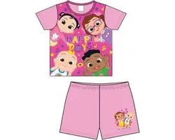 Cocomelon Shortama - Maat 86 - Roze - CoCo Melon - pyjama
