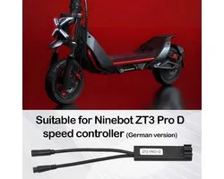 Tuning Chip Ontgrendelkabel - Compatibel met Segway Ninebot ZT3 Pro-D - Verhoog rij snelheid tot 40 km/h - SnelShoppen