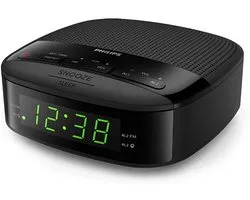 Philips TAR3205/12 Radio portable Horloge Numérique Noir