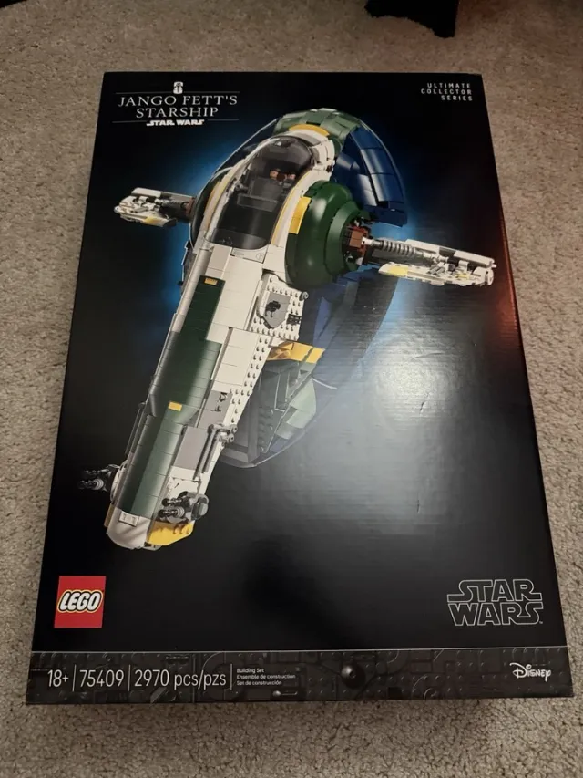LEGO Star Wars Jango Fetts Firespray Class Starship Set 75409 Brand New / Sealed