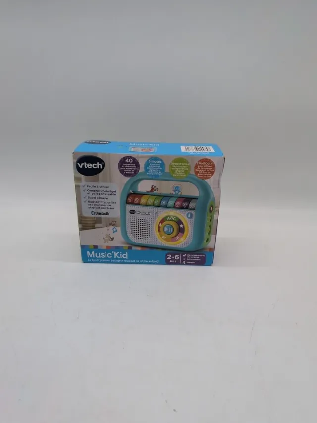 VTech Music'Kid Blue Musikplayer Bluetooth FR 2-6 J. Verpackung beschädigt