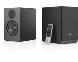 AUDIOPRO Audio Pro A28 W Smart Multiroom Actieve Boekenplank Luidsprekers - Audio Pro Multiroom (Linkplay) - Ruimtecorrectie - 2x75W Speakers - Zwart