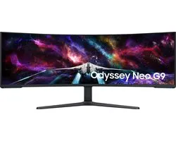 Samsung Odyssey S57CG952NU, 144,8 cm (57"), 7680 x 2160 pixels, LED, 1 ms, Noir, Blanc