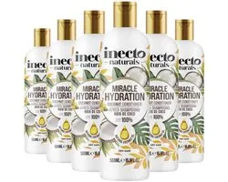 Inecto Naturals Intense Hydration Coconut Conditioner - 6 x 500 ml - Voordeelverpakking