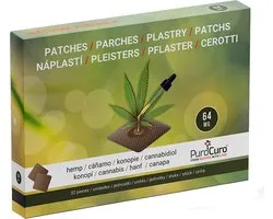 PuroCuro Hemp/CBD pleisters - 64 mg (32 stuks)