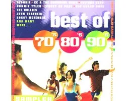 Various artists - Best of 70's, 80's and 90's - (CD)