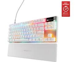 SteelSeries Apex Pro TKL Gen 3 - Analoog Magnetisch Gaming Toetsenbord - Bedraad - US QWERTY - Wit