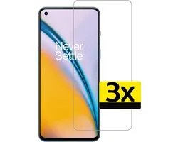 OnePlus Nord 2 Screen Protector - OnePlus Nord 2 Protecteur d' écran de protection en Glas - OnePlus Nord 2 écran protecteur en Glas Extra fort - 3 Pièces