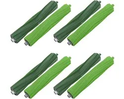 Ensemble de 4 pièces de brosses en caoutchouc de remplacement pour les aspirateurs robots iRobot Roomba E5 E6 i Series i7 i7+ i8 i8+ i1 i1+ i2 i3 i3+ i4 i4+ i6 J series.