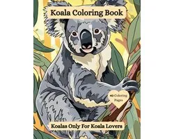 Wildlife Lover Coloring Books- Koala Coloring Book