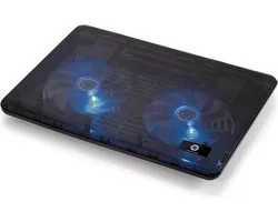 Conceptronic CNBCOOLPAD2F notebook cooling pad 43,2 cm (15.6'') Zwart