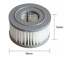 AreoSe - HEPA-filter voor JIMMY JV85/JV85 Pro/H9 Pro - 2 stuks