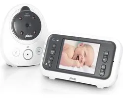 Alecto DVM-77 moniteur vidéo pour bébé Anthracite, Blanc