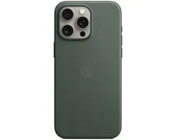 Apple FineWoven Case with MagSafe voor iPhone 15 Pro Max - Evergreen